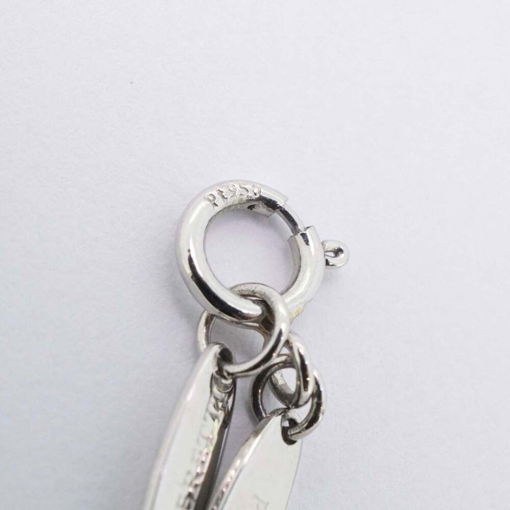 TIFFANY Authentic Silver Diamond Heart Necklace - Picture 6 of 8